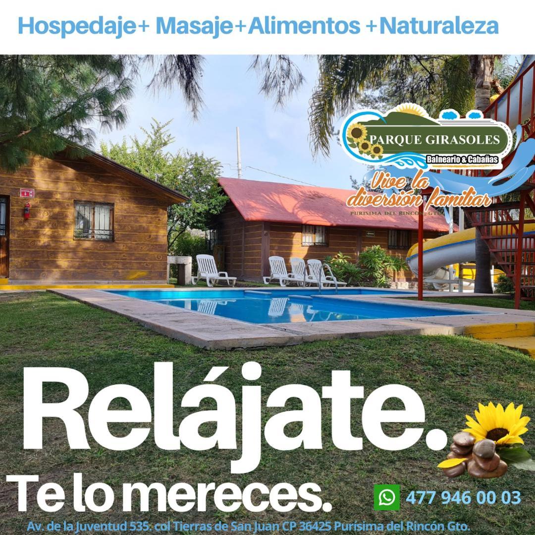 Parque Girasoles Balneario & Cabanas San Francisco del Rincón Exteriör bild